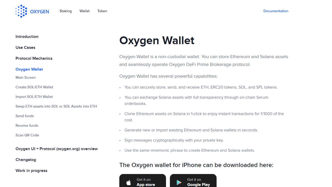 Oxygen Wallet