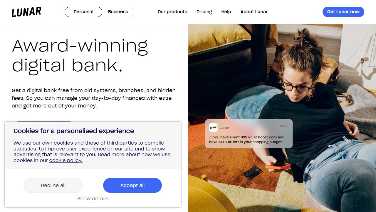 Lunar-丹麦数字银行