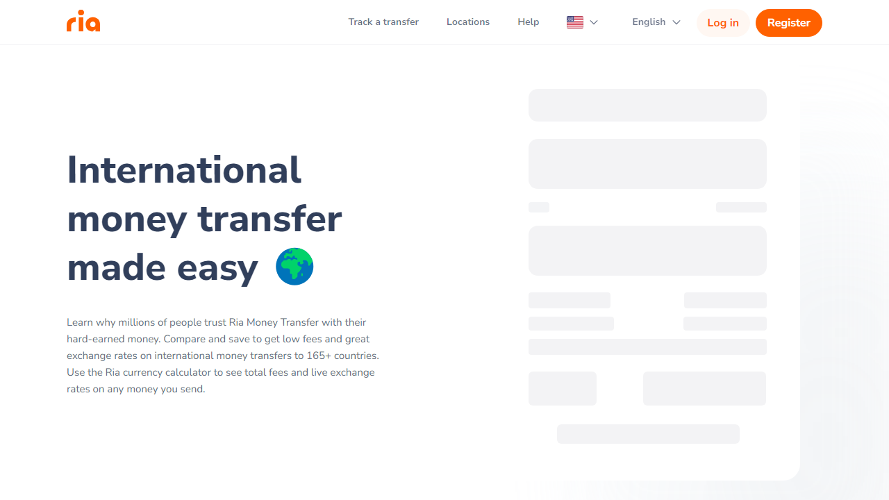 Ria Money Transfer（Ria）