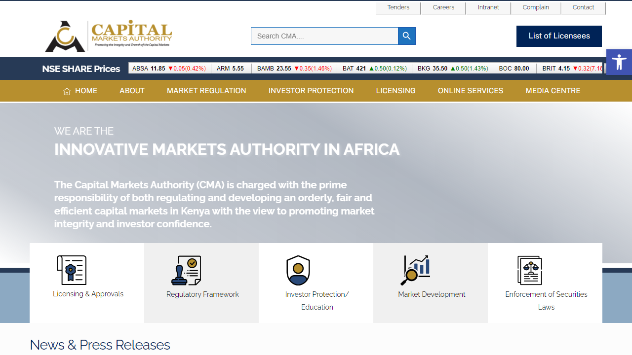 肯尼亚资本市场管理局